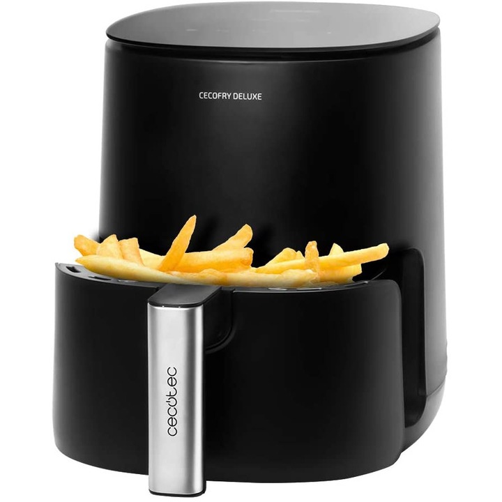 Фритюрник с горещ въздух Cecotec Cecofry Deluxe Rapid Moon, 2.6литра, 1400W, Touch screen