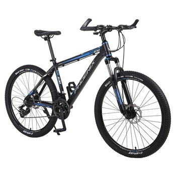 Bicicleta MTB de 26 inch, PHOENIX, 21 viteze Shimano, jante aluminiu, frane disc, negru-albastru Bicicleta MTB de 26 inch, PHOENIX, 21 viteze Shimano, jante aluminiu, frane disc, negru-albastru