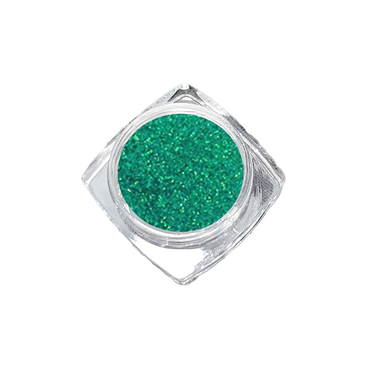 Pulbere de sclipici MoonbasaNails, 3g, CG200, Verde