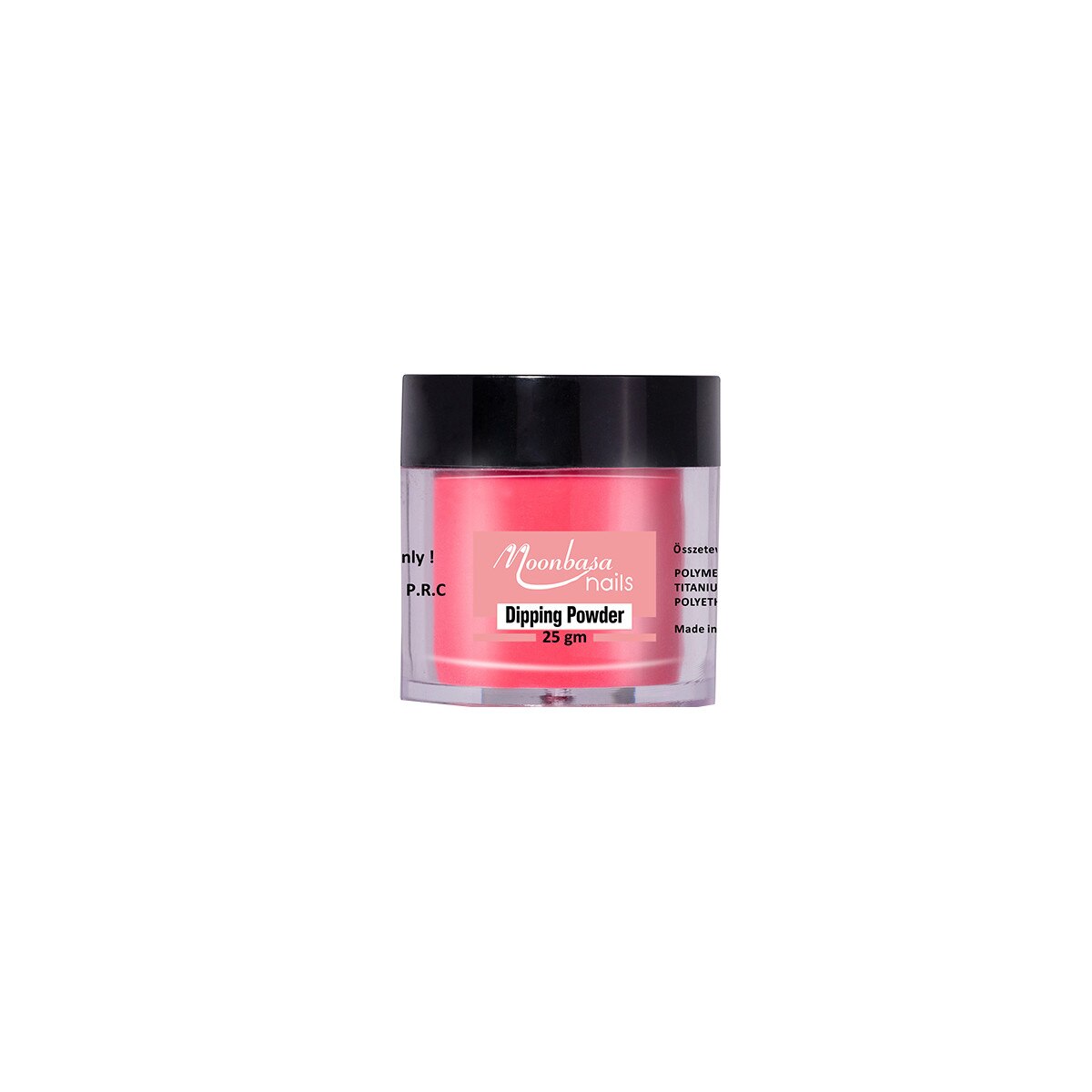 Pulbere de scufundare, MoonbasaNails, 30ml, 04, Rosu