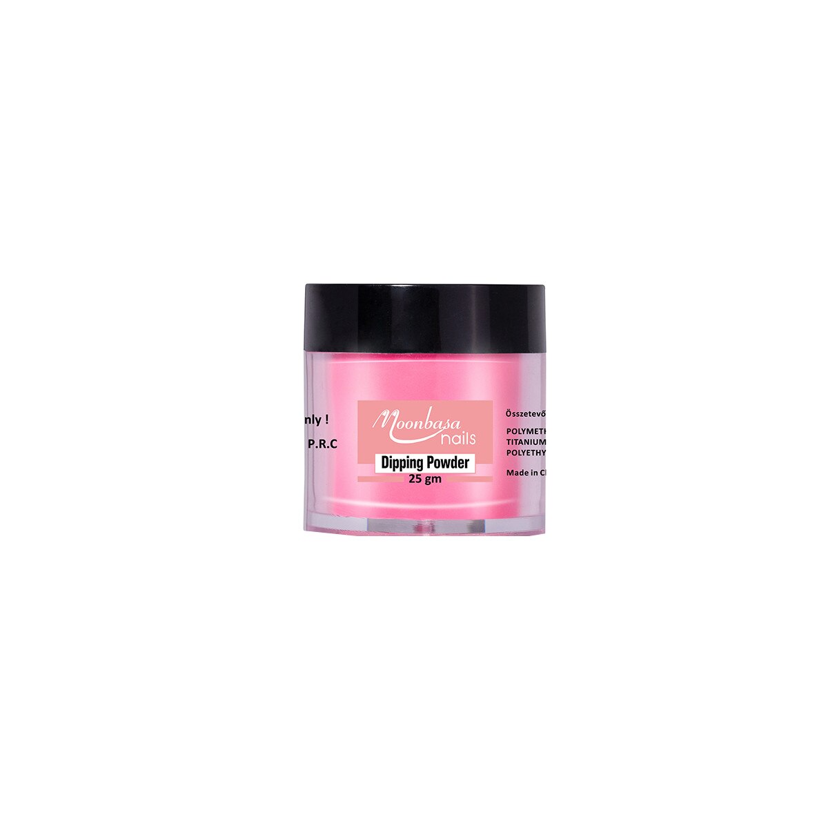 Pulbere de scufundare, MoonbasaNails, 30ml, 07, Roz neon