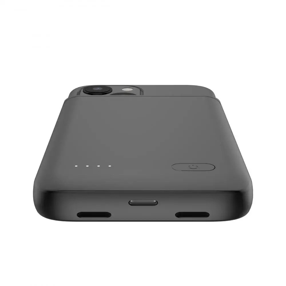 Husa Tech-Protect Powercase 4700 mAh pentru Apple iPhone 12 Mini/13 Mini Negru