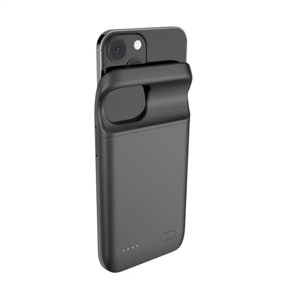 Husa Tech-Protect Powercase 4700 mAh pentru Apple iPhone 12 Mini/13 Mini Negru