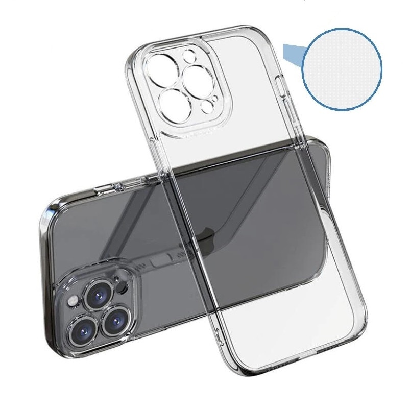 Husa Silicon Premium compatibila cu iPhone 13 Pro Transparenta Ultra Slim
