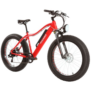 Bicicleta electrica, Tucano, Rosu, 26 inch, motor 500 W, baterie Li-Ion 48 V 10 Ah Bicicleta electrica, Tucano, Rosu, 26 inch, motor 500 W, baterie Li-Ion 48 V 10 Ah