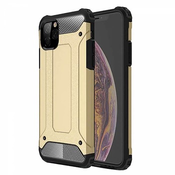 Husa pentru iPhone 13, Hybrid Armor Rugged, Gold Husa pentru iPhone 13, Hybrid Armor Rugged, Gold