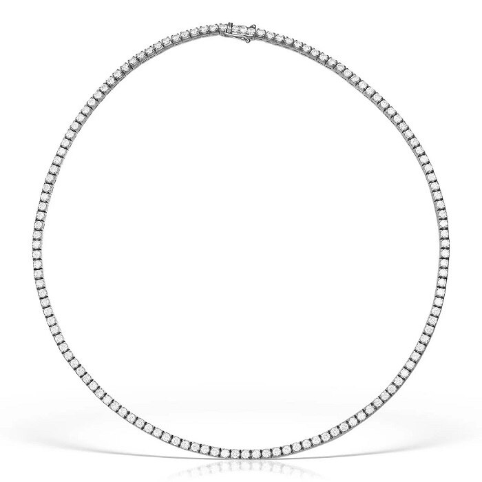 Colier din argint 925, Tennis, White Zirconia