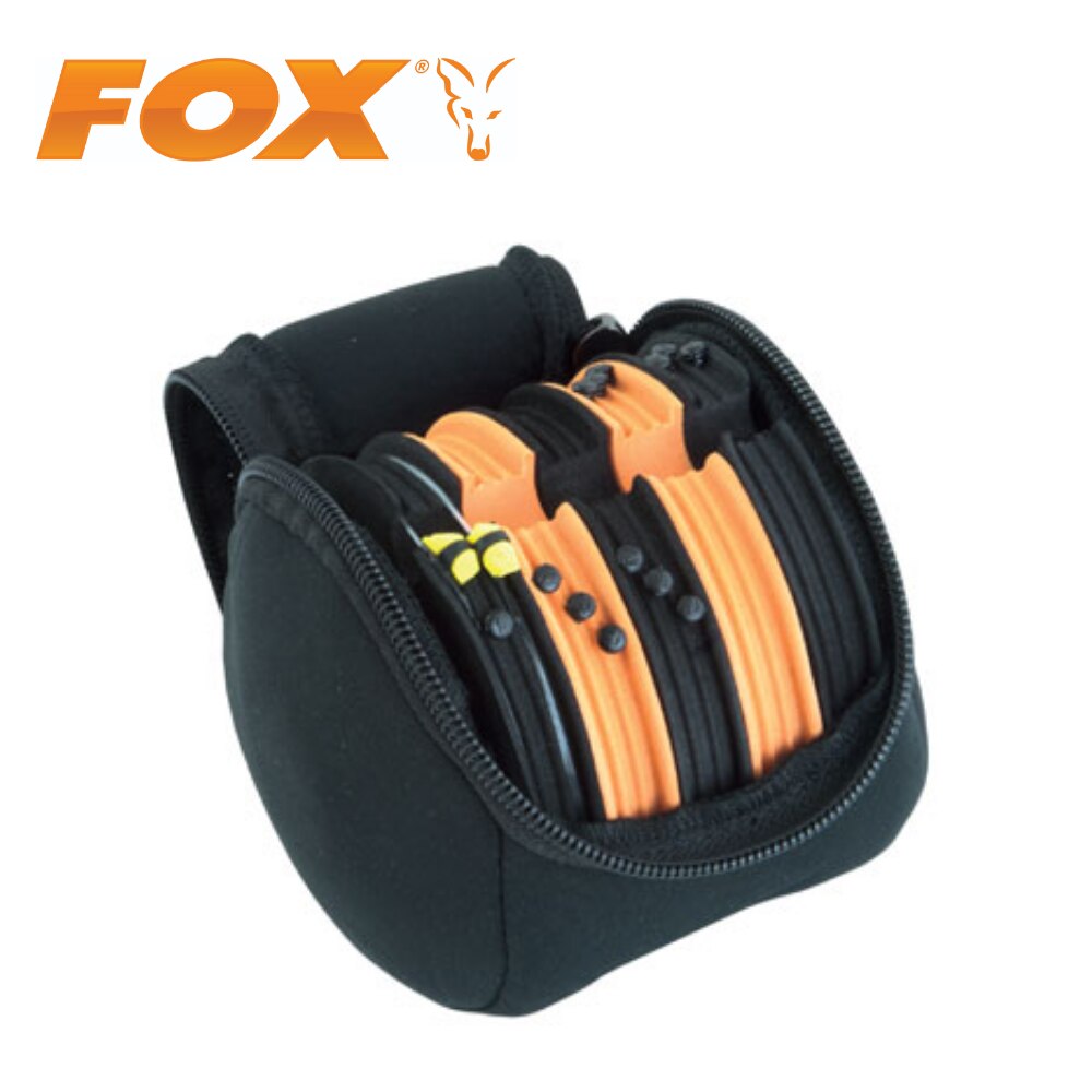 Accesorii pescuit, sistem de depozitare, negru-portocaliu, FOX Zig Rig