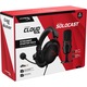 Комплект HyperX Streamer Starter Pack, Микрофон SoloCast + Слушалки Gaming Cloud Core 7.1, Мултиплатформени, Черен