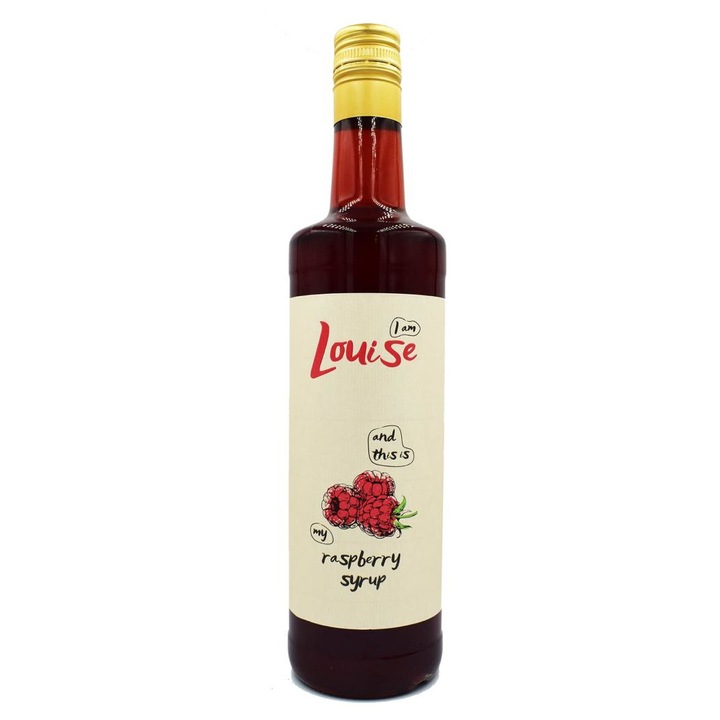 Sirop Louise Raspberry, zmeura natural, 0,7L