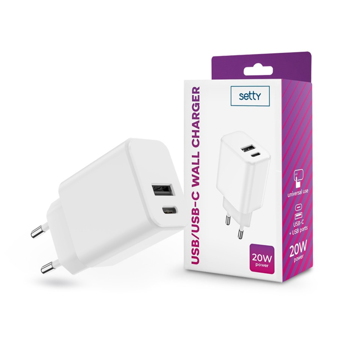 CHARGER2A4W, i-tec USB Power Charger 2 Port 2.4A White