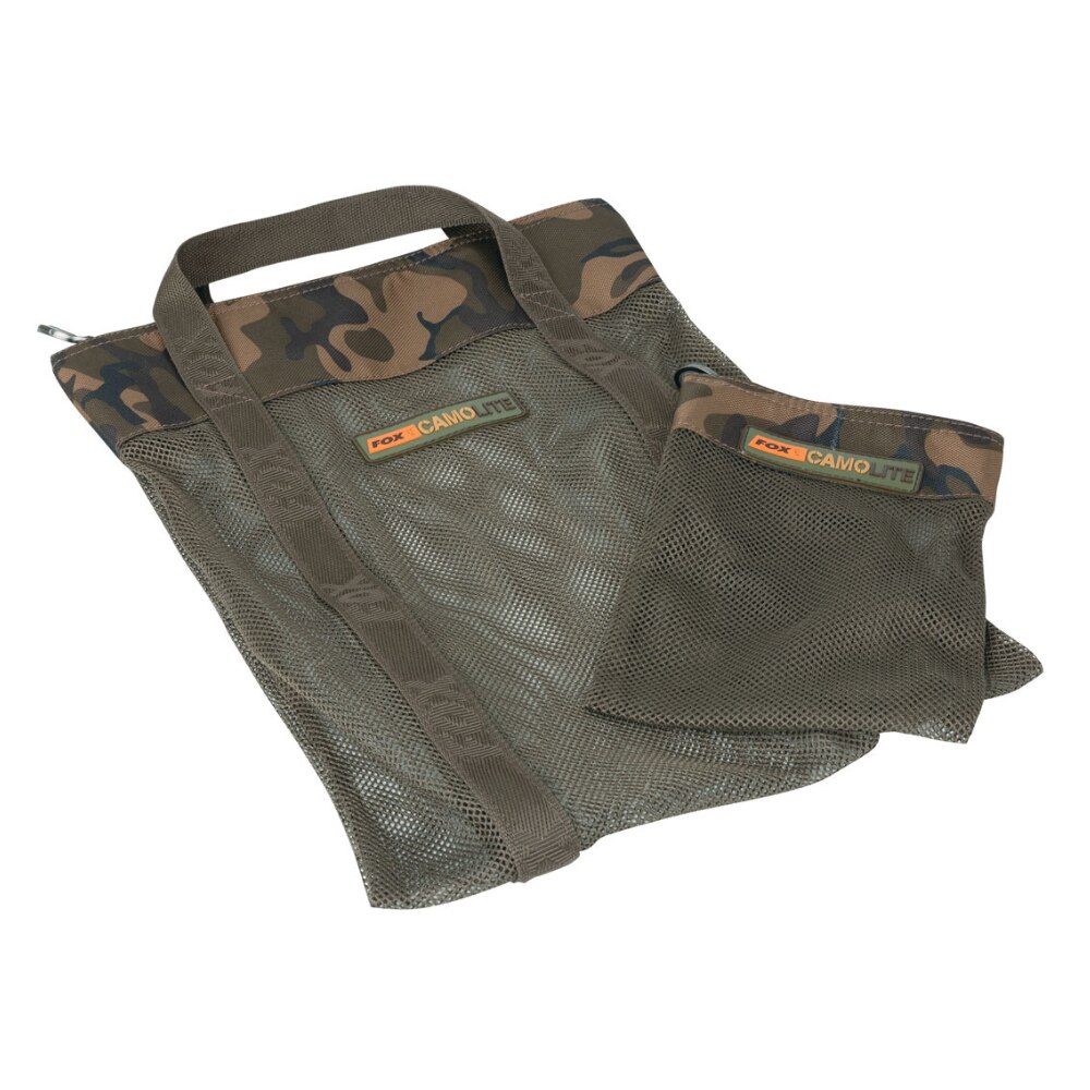 Geanta, kaki, poliester, FOX Camolite Air Dry + Hookbait Bag