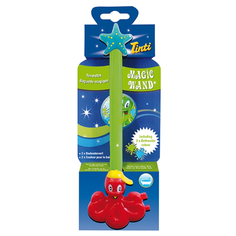 Bagheta magica pentru colorarea apei, Tinti, Albastru/Verde