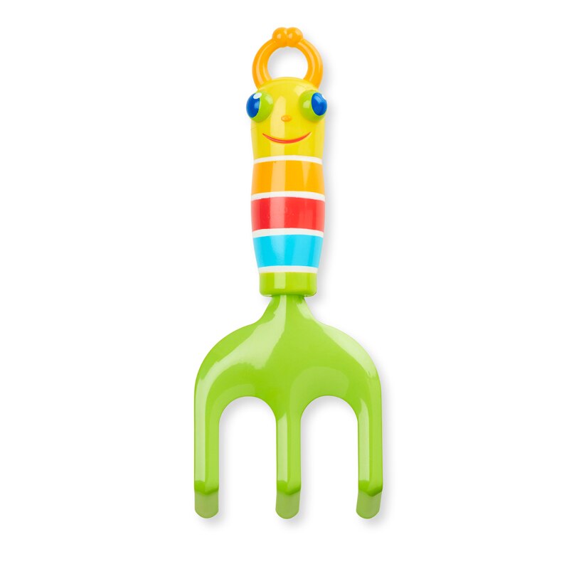 Grebla pentru copii, Melissa & Doug, Metal, 21x8x3.2 cm, Multicolor