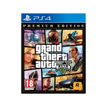 Joc GTA 5 Premium Edition pentru PS4 Joc GTA 5 Premium Edition pentru PS4