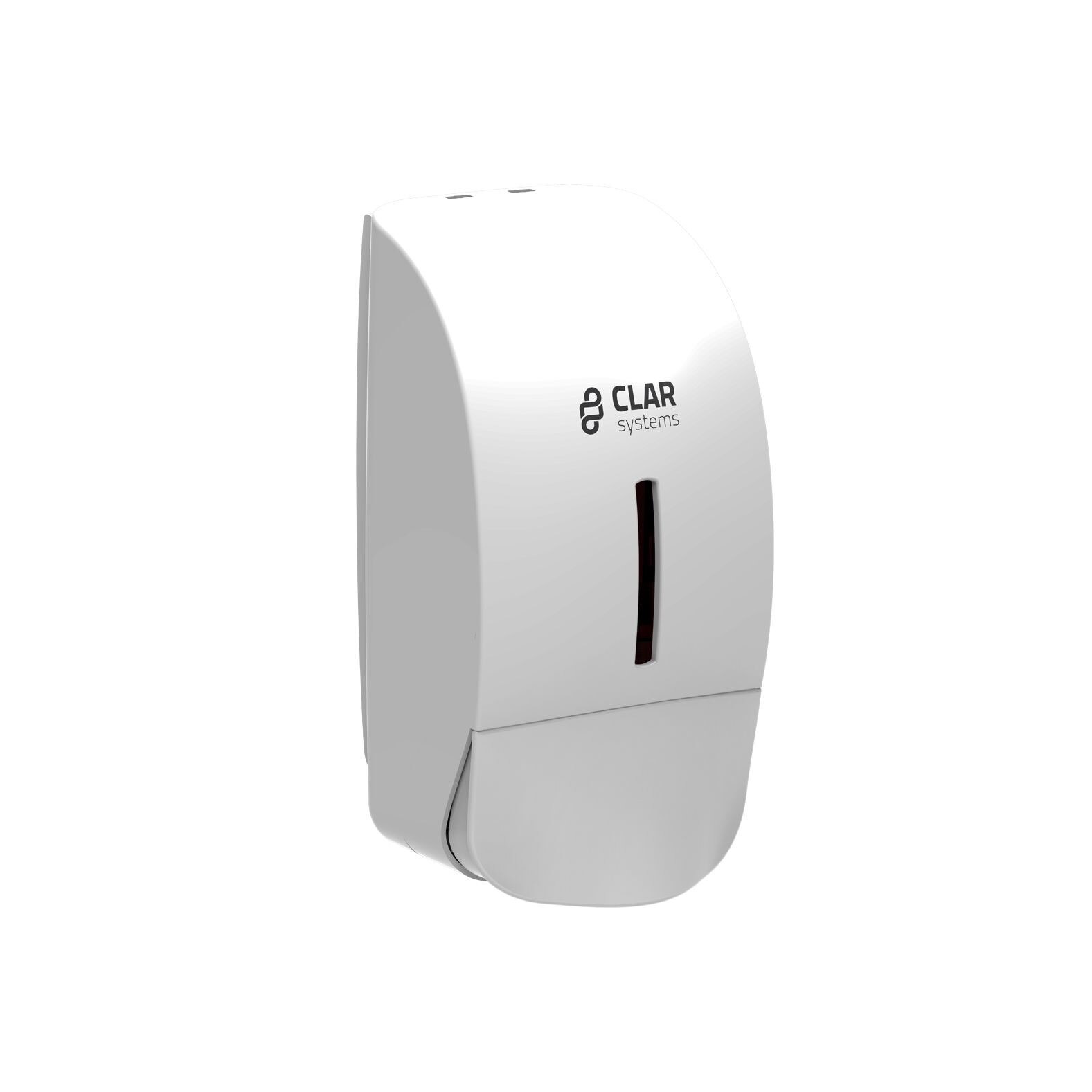 Dozator pentru sapun lichid, plastic alb ABS, 900 ml, Clar