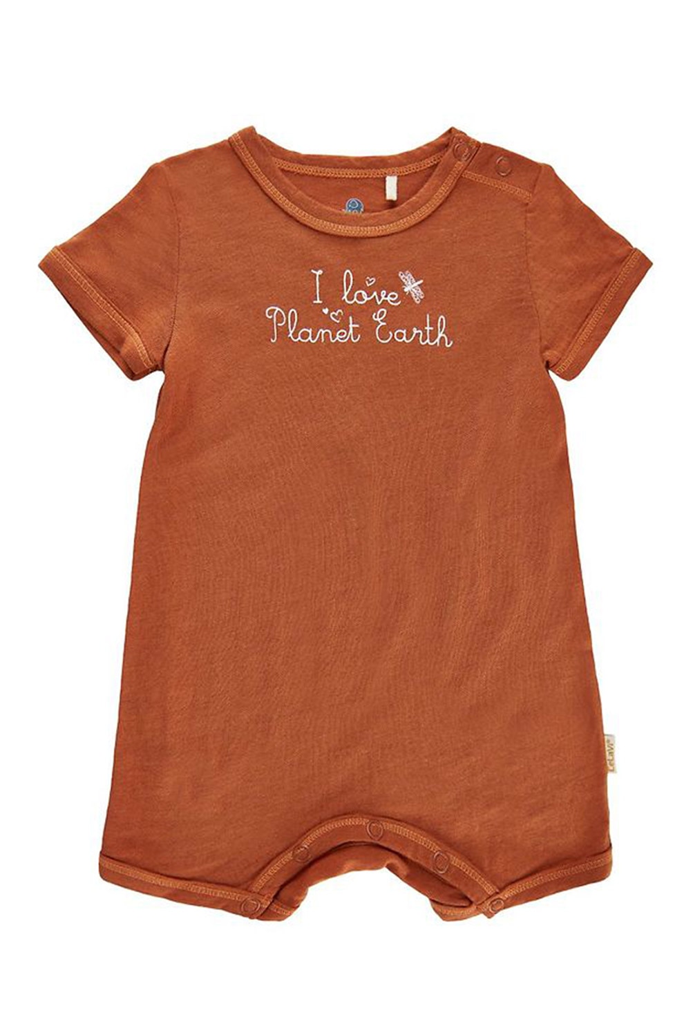 CeLaVi, Salopeta scurta din amestec de lana si bambus, Scortisoara, 80 CM