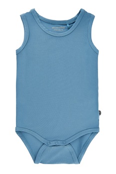 Minymo, Body cu decolteu rotund, Albastru lavanda Minymo, Body cu decolteu rotund, Albastru lavanda