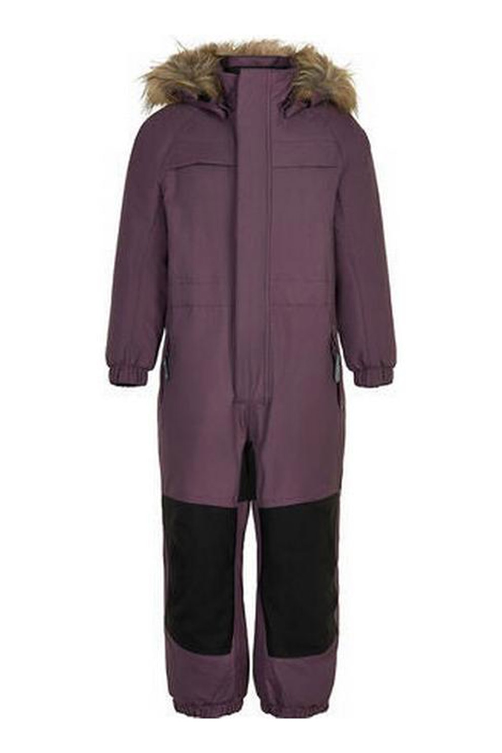 Color Kids, Salopeta de iarna cu gluga detasabila, Violet