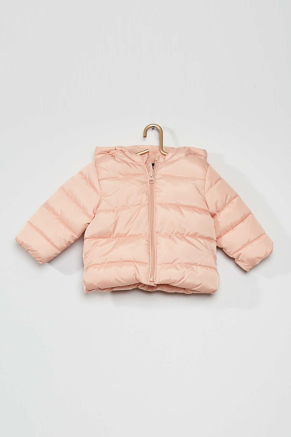 KIABI, Geaca matlasata cu gluga, Roz