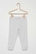 KIABI, Pijama lunga cu desene, Gri deschis melange, 73-76 CM