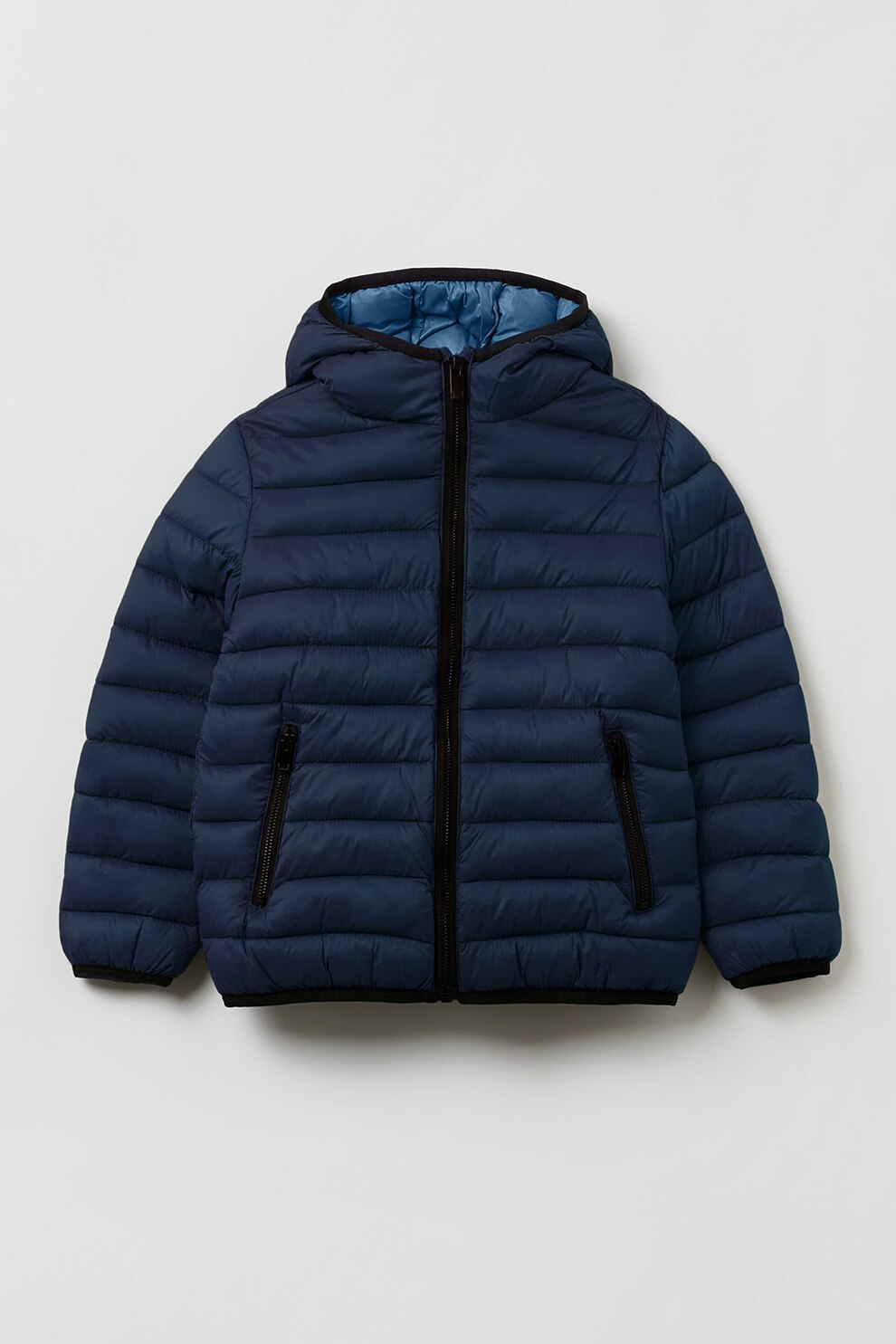 OVS, Geaca usoara cu vatelina si gluga, Bleumarin