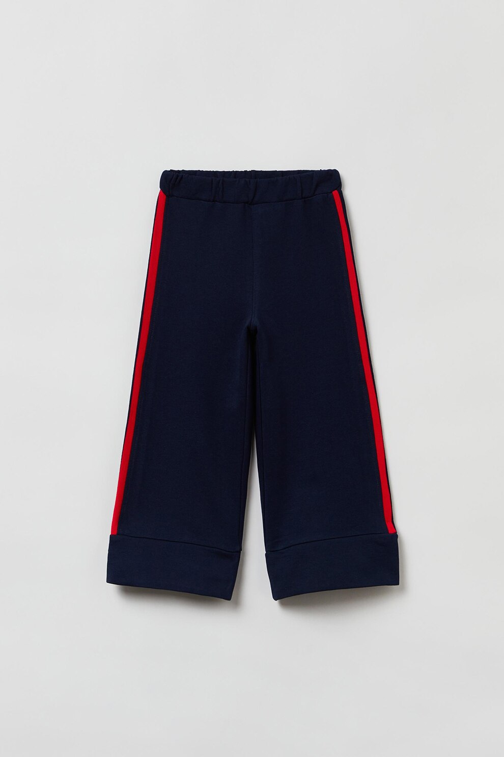 OVS, Pantaloni sport ampli cu talie elastica, Negru