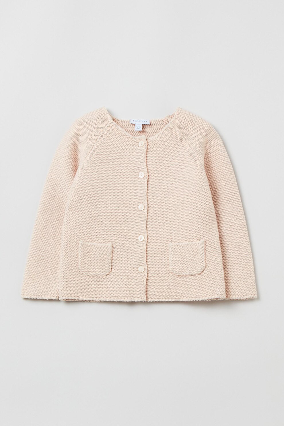 OVS, Cardigan cu nasturi si maneci raglan, Piersica