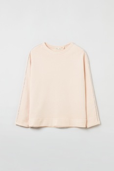 OVS, Bluza cu decolteu la baza gatului si maneci cazute, Piersica OVS, Bluza cu decolteu la baza gatului si maneci cazute, Piersica