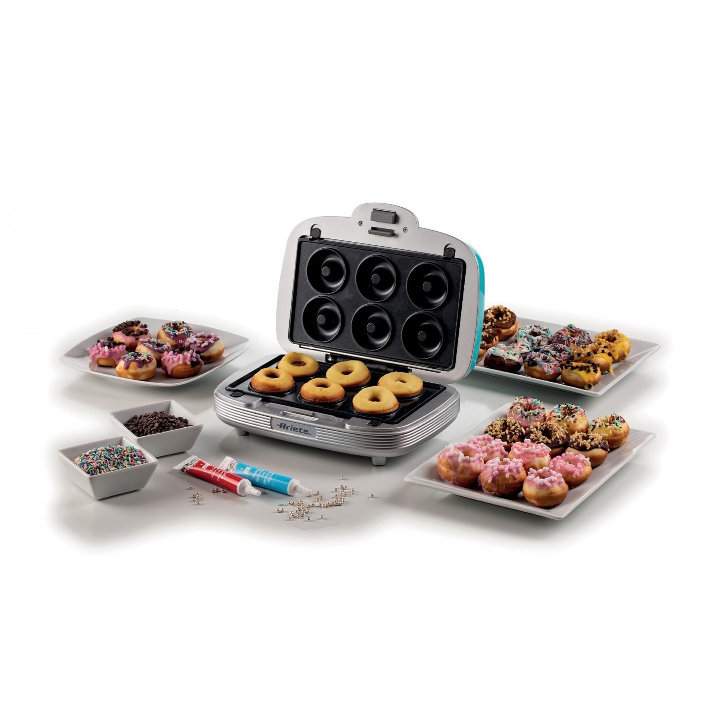 Sandwichmaker 3 in 1, Ariete, Albastru eMAG.ro