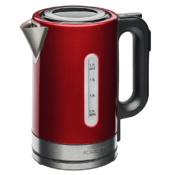 Fierbator electric SC-EK21S77, 2200 W, Rosu, 1.7 l Fierbator electric SC-EK21S77, 2200 W, Rosu, 1.7 l