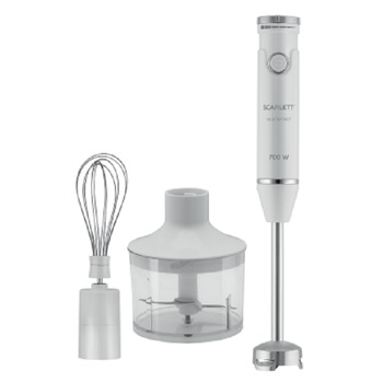 Blender de mana SC-HB42F91, Alb, 700 W, 14 viteze, 0.35 l Blender de mana SC-HB42F91, Alb, 700 W, 14 viteze, 0.35 l