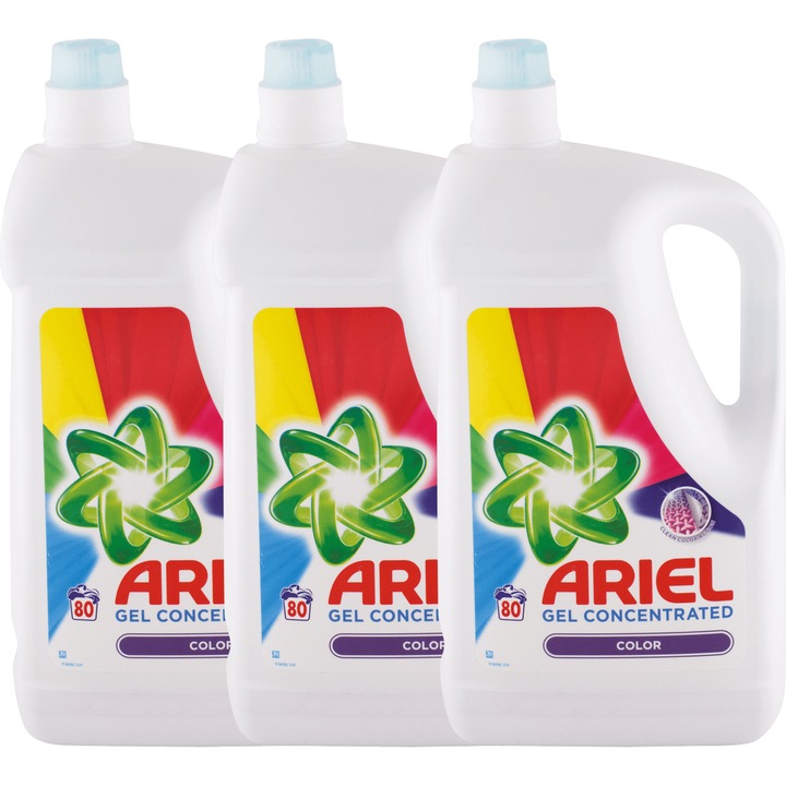 Ariel Color folyékony mosószer, 3x4.4L, 240 mosás