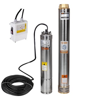 Pompa submersibila Ibo Dambat 4SDM7/12, 1.5kW, debit maxim 200l/min, inaltime refulare 76m, diametru refulare 2 toli Pompa submersibila Ibo Dambat 4SDM7/12, 1.5kW, debit maxim 200l/min, inaltime refulare 76m, diametru refulare 2 toli
