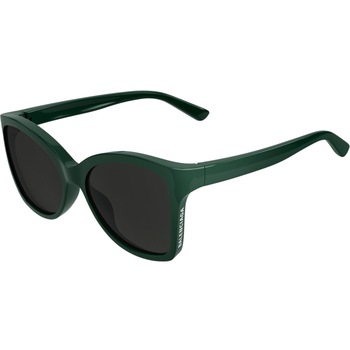 Ochelari de soare de dama Balenciaga BB0150S 005, Verde, 58 mm Ochelari de soare de dama Balenciaga BB0150S 005, Verde, 58 mm