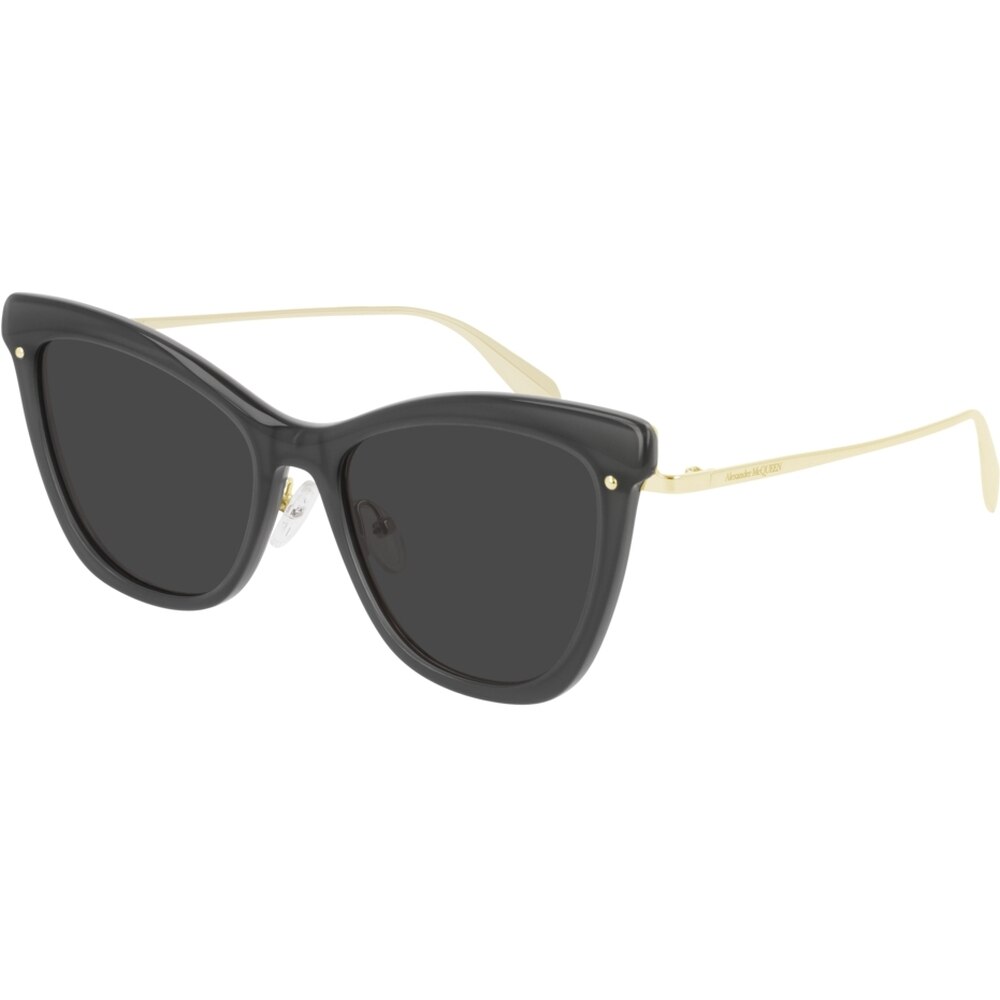 Ochelari de soare de dama Alexander McQueen AM0264S 001, Gri, 54 mm