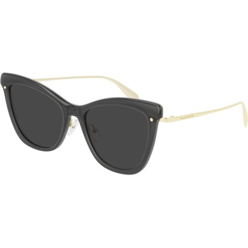 Ochelari de soare de dama Alexander McQueen AM0264S 001, Gri, 54 mm Ochelari de soare de dama Alexander McQueen AM0264S 001, Gri, 54 mm