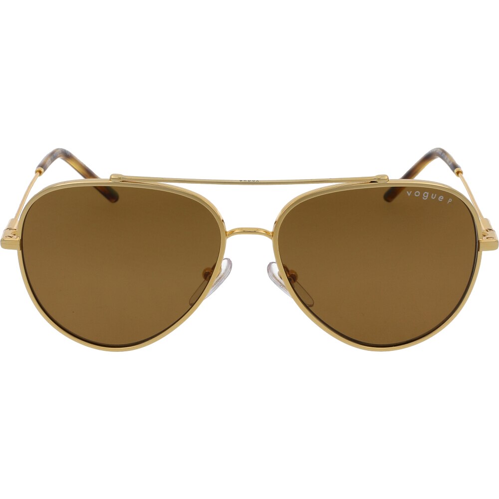 Ochelari de soare de dama Vogue VO4212S 280/83, polarizati, Auriu, 57 mm