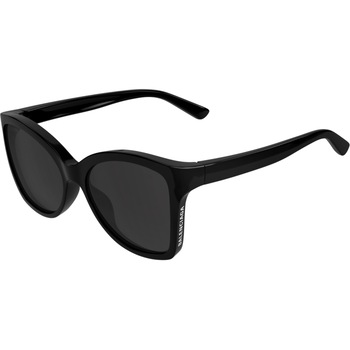 Ochelari de soare de dama Balenciaga BB0150S 001, Negru, 58 mm Ochelari de soare de dama Balenciaga BB0150S 001, Negru, 58 mm