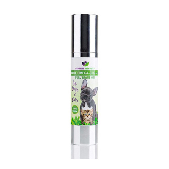 Supliment nutritiv pentru caini, Energyvet, Krill Omega D3+K2