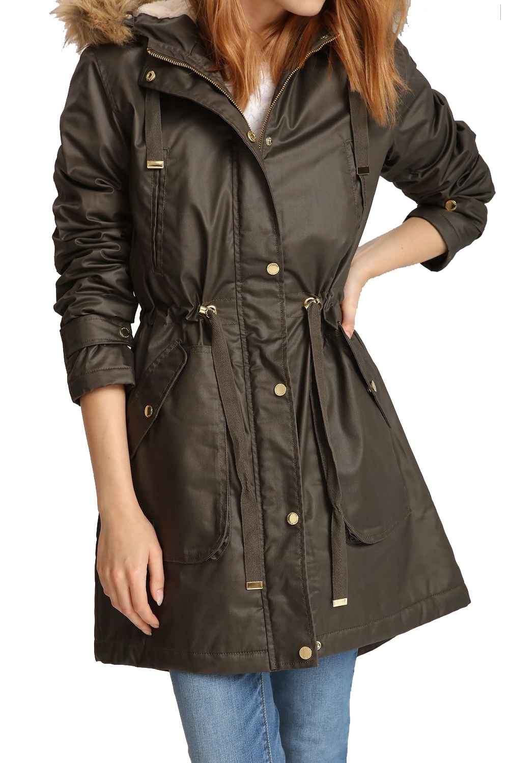 Jacheta dama Top Secret Troll, Verde, XL