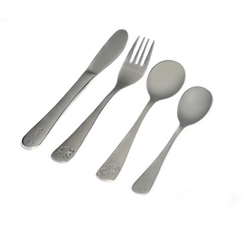 Set Reer 4 Tacamuri de Inox pentru Copii Set Reer 4 Tacamuri de Inox pentru Copii