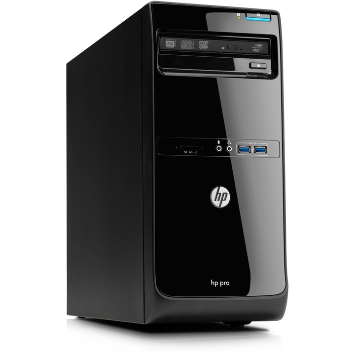 Sistem Desktop HP Pro P3515 MT cu procesor AMD Quad Core A10-5700 3.40GHz, 8GB, 1TB, AMD Radeon 8570 2GB, FreeDOS