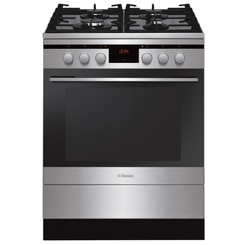 Aragaz Hansa FCMX69205, 4 arzatoare, Mixt, Grill, Rotisor, Clasa A, 60 cm, Inox Aragaz Hansa FCMX69205, 4 arzatoare, Mixt, Grill, Rotisor, Clasa A, 60 cm, Inox