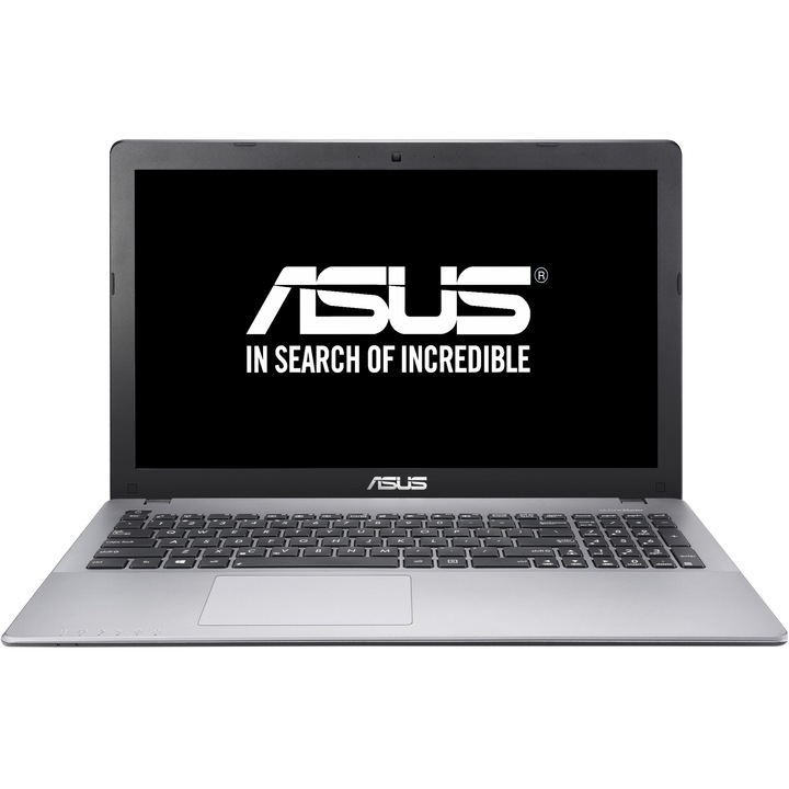 Laptop ASUS X550LNV-XX224D cu procesor Intel® Core™ i7-4510U, 2.0GHz, Haswell, 8GB, 1TB, GT 840M 2GB, Free DOS, Dark Grey