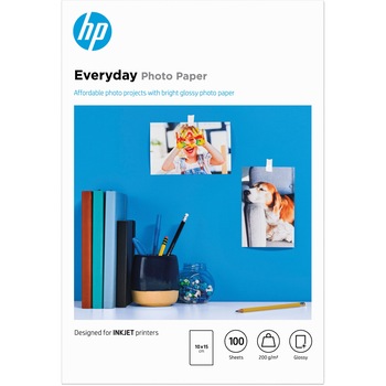 Hartie foto HP Everyday Glossy CR757A, 10 x 15cm, 100 coli Hartie foto HP Everyday Glossy CR757A, 10 x 15cm, 100 coli
