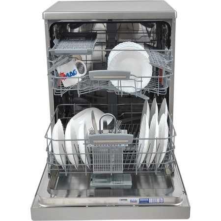Masina de spalat vase Hotpoint LFD11M121CX, 14 seturi, 11 programe, Clasa A++, 60 cm, Inox