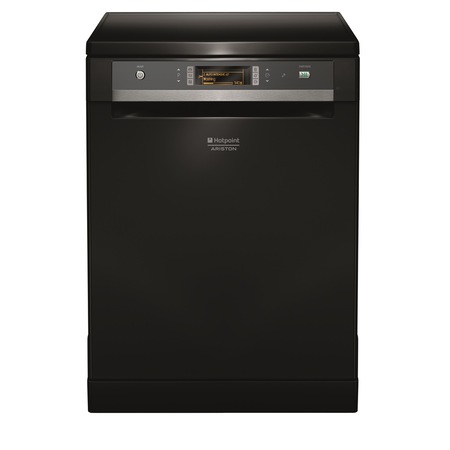 Masina de spalat vase Hotpoint LFD11M121B, 14 seturi, 11 programe, 60 cm, Clasa A++, Neagra