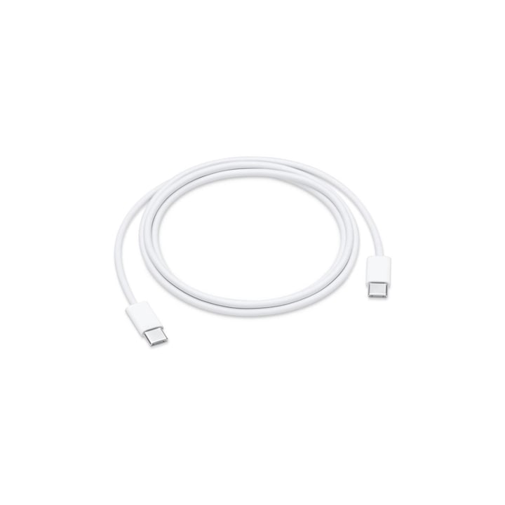 Cablu Apple Type-C la Type-C pentru MacBook Pro/Air, 1M, Alb