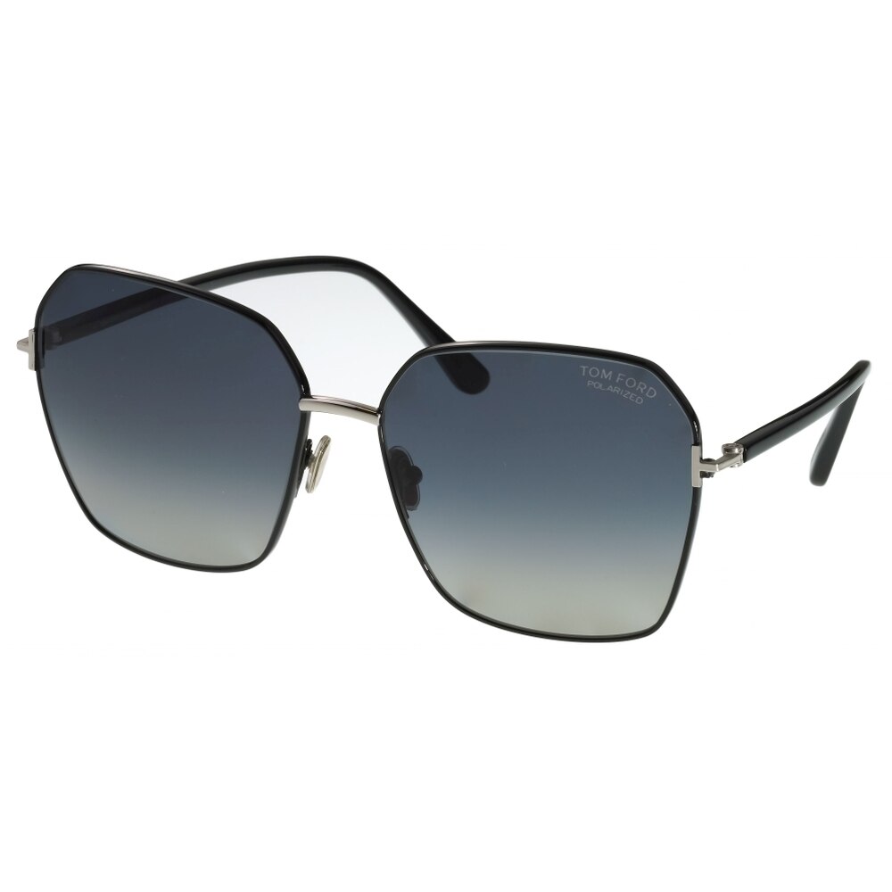 Ochelari de soare de dama Tom Ford FT0839 01D, polarizati, Negru, 62 mm
